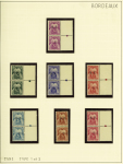 1944, Importante collection de timbres de la libération