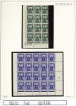 1944, Importante collection de timbres de la libération