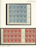 1944, Importante collection de timbres de la libération