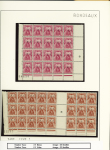 1944, Importante collection de timbres de la libération