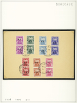 1944, Importante collection de timbres de la libération