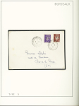 1944, Importante collection de timbres de la libération
