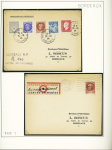 1944, Importante collection de timbres de la libération