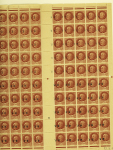 1944, Importante collection de timbres de la libération