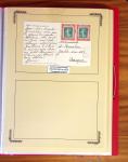 1929-1984 Classeur de lettres avec des cartes du N°354/355 en quantité multiples, dont lettre de guerre, censure, premier vol, LVF. A voir absolument