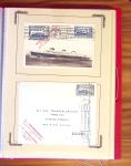 1929-1984 Classeur de lettres avec des cartes du N°354/355 en quantité multiples, dont lettre de guerre, censure, premier vol, LVF. A voir absolument