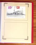 1929-1984 Classeur de lettres avec des cartes du N°354/355 en quantité multiples, dont lettre de guerre, censure, premier vol, LVF. A voir absolument