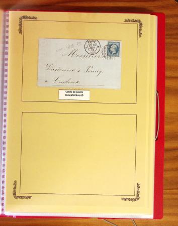 1929-1984 Classeur de lettres avec des cartes du N°354/355 en quantité multiples, dont lettre de guerre, censure, premier vol, LVF. A voir absolument