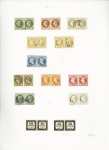 1849-1945, Surprenante collection de timbres en PAIRES