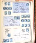 1853-1875, Etude sur le planchage des bleus (timbre