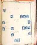 1853-1875, Etude sur le planchage des bleus (timbre