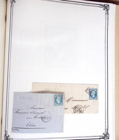 1853-1875, Etude sur le planchage des bleus (timbre