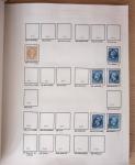 1831-70, Collection spécialisée en un classeur avec des timbres et lettres