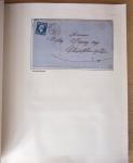 1831-70, Collection spécialisée en un classeur avec des timbres et lettres