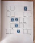 1831-70, Collection spécialisée en un classeur avec des timbres et lettres