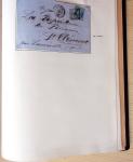 1831-70, Collection spécialisée en un classeur avec des timbres et lettres