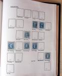 1831-70, Collection spécialisée en un classeur avec des timbres et lettres