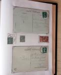 1831-70, Collection spécialisée en un classeur avec des timbres et lettres