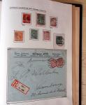 1831-70, Collection spécialisée en un classeur avec des timbres et lettres