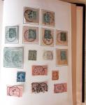 1831-70, Collection spécialisée en un classeur avec des timbres et lettres