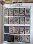 1900-50env. Très belle collection de vignettes des colonies avec surtout vignettes de propagande de différentes colonies, à noter Somalie, épreuves du Congo, Centenaire du Gabon, Maroc, etc., remarquable