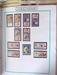 1900-50env. Très belle collection de vignettes des colonies avec surtout vignettes de propagande de différentes colonies, à noter Somalie, épreuves du Congo, Centenaire du Gabon, Maroc, etc., remarquable