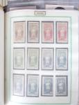 1900-50env. Très belle collection de vignettes des colonies avec surtout vignettes de propagande de différentes colonies, à noter Somalie, épreuves du Congo, Centenaire du Gabon, Maroc, etc., remarquable