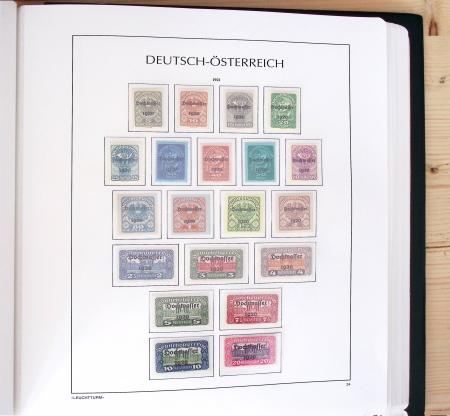 1900-2010, Collection of Austria in 4 stockbooks, mint from 1920 onwards including Rotary and Dolfuss