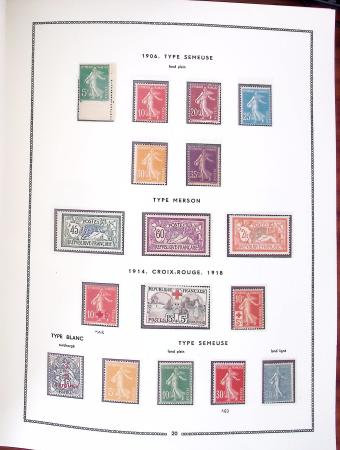 1849-2003, Collection de France en 4 albums, neuf et