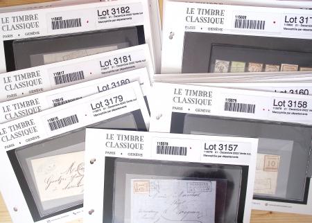1850-1875, Solide ensemble de lettres sur Sarrebourg
