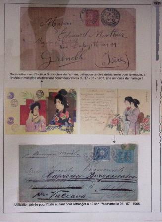 Deux albums Leuchturm contenant une collection ayant obtenu une médaille d'or au Championnat de France de Philatélie Planète Timbres 2012 à Paris et une médaille de grand vermeil à Europhilex London 2015 : Les correspond