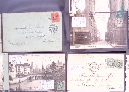 1880-1990, Plus de 10000 cachets convoyeurs courriers,