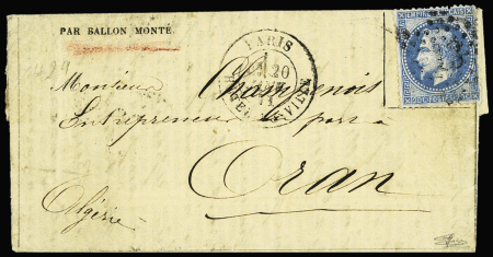 Gazette des Absents n°29 affr. n°29 (pd) obl. étoile