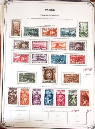 1920-1959, Collection surtout de timbres neufs * de
