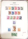 1920-1959, Collection surtout de timbres neufs * de