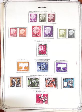 1920-1959, Collection surtout de timbres neufs * de