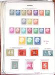 1920-1959, Collection surtout de timbres neufs * de