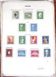 1920-1959, Collection surtout de timbres neufs * de
