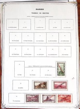 1920-1959, Collection surtout de timbres neufs * de