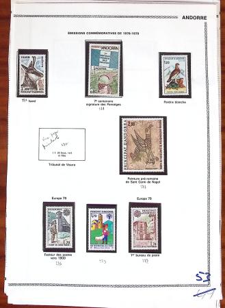 1920-1959, Collection surtout de timbres neufs * de