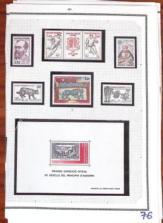 1920-1959, Collection surtout de timbres neufs * de