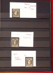 1849 Excellente collection sur le 20c NOIR avec