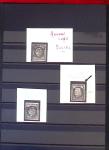 1849 Excellente collection sur le 20c NOIR avec