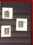 1849 Excellente collection sur le 20c NOIR avec