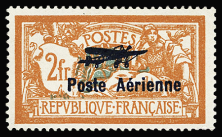 N°1a variété coin de l'écusson cassé, très frais, bon