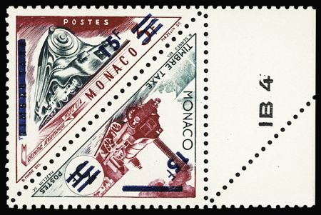 N°455/456 non émis (15f sur 3f), bdf, **, TTB. Signé