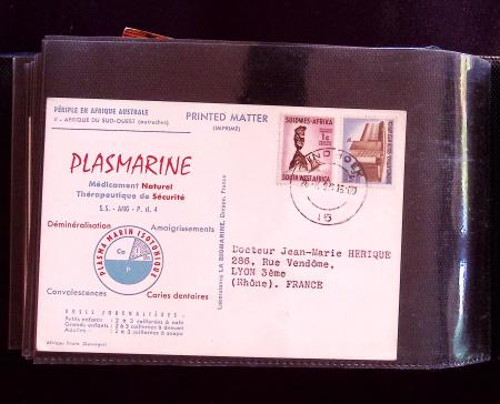 1951-1963, 126 Cartes publicitaires envoyées au médecins
