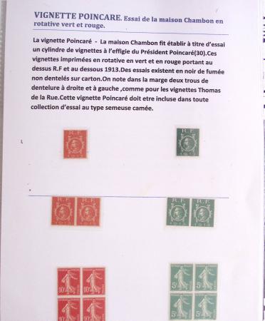 1913-1986, Un classeur d'exposition sur "Les vignettes