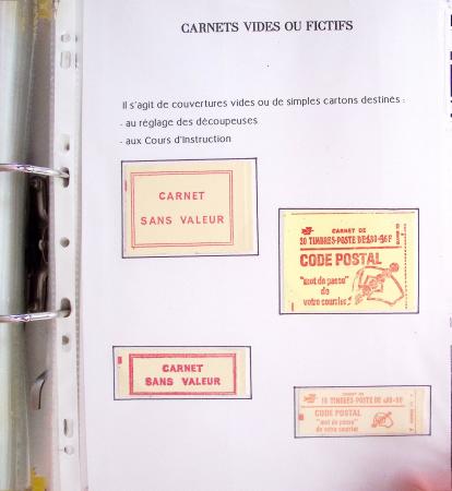 1913-1986, Un classeur d'exposition sur "Les vignettes