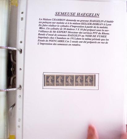 1913-1986, Un classeur d'exposition sur "Les vignettes